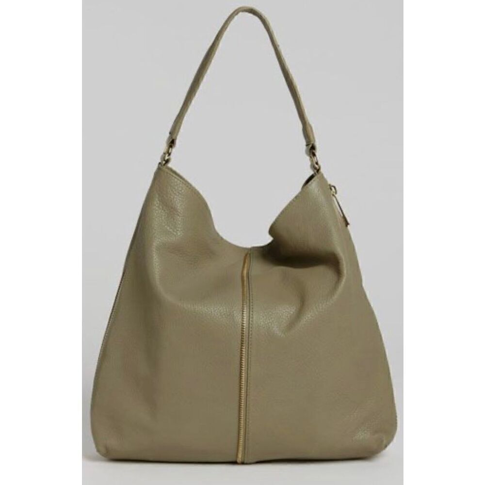 Kelsi Dagger McKenzie Sage Hobo Pebble Leather Shoulder Tote‎ Bag Green NEW*￼